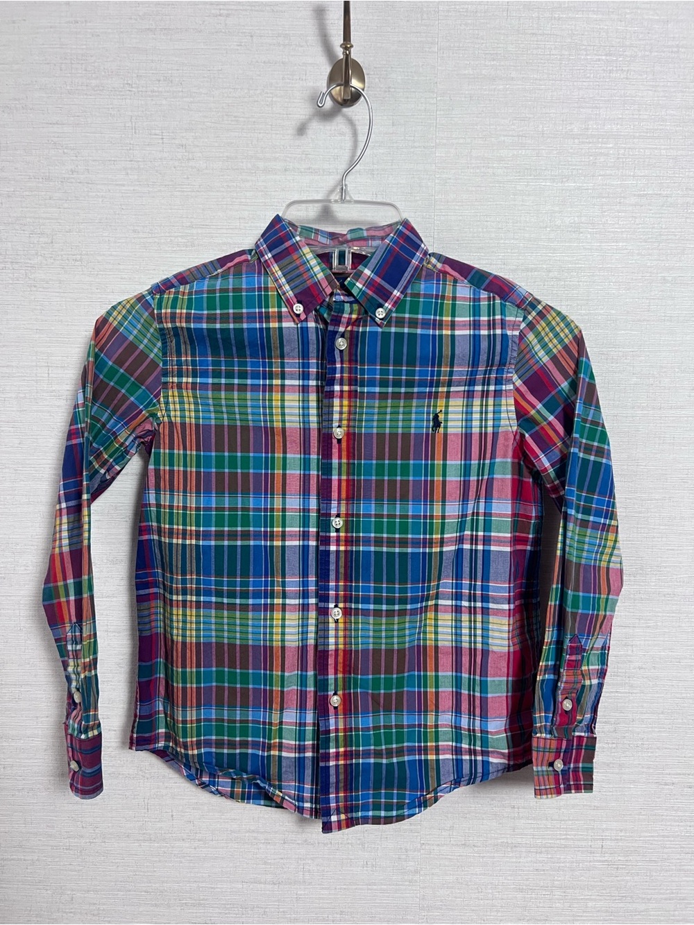 Polo Ralph Lauren Boys Plaid Button Down Shirt